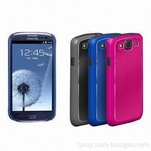 Aluminum Hard Case for New Samsung Galaxy S III, Genuine Brushed, Easy to Install